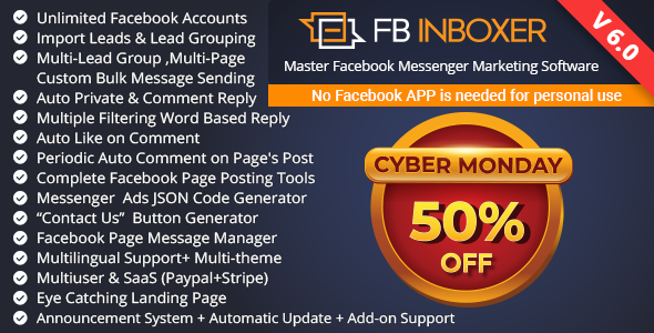 FB Inboxer - Master Facebook Messenger Marketing Software