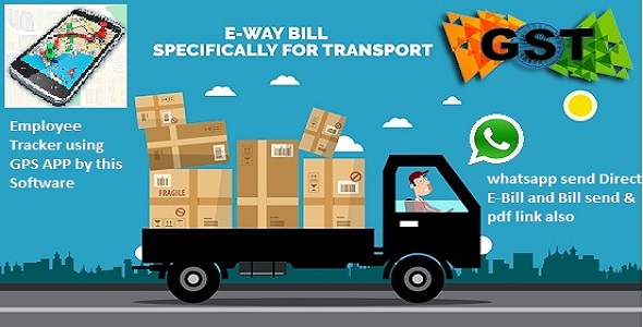 GST Software with E-Way bill And Employee Tracker App