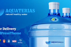 Aquaterias - Drinking Mineral Water Delivery WordPress Theme