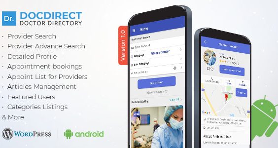 DocDirect App - Doctor Directory Android Native App