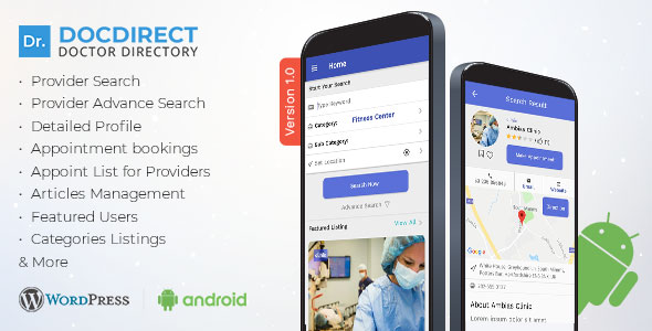DocDirect App - Doctor Directory Android Native App