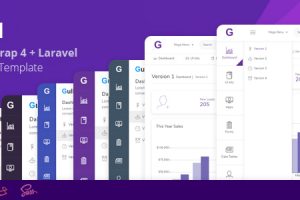 Gull - Bootstrap + Laravel Admin Dashboard Template