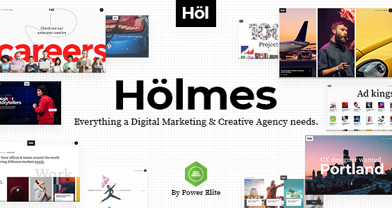 Holmes - Digital Agency Theme