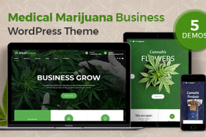 MediGreen - Medical Marijuana WordPress Theme