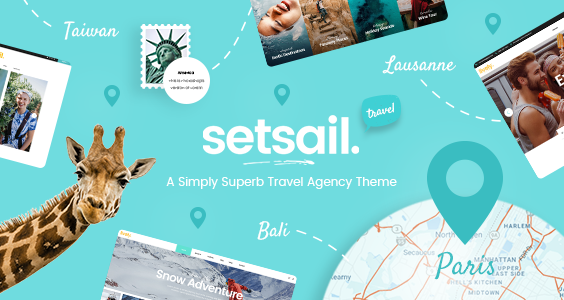 SetSail - Travel Agency Theme
