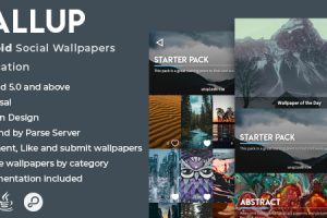 WallUp | Android Social Wallpapers Application