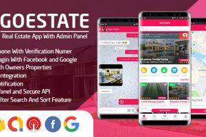 GoEstate - Real Estate App With Admin Panel