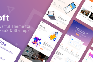 Isoft - Powerful Theme for Saas, App and Startups