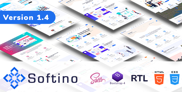 Softino - Software Landing Page