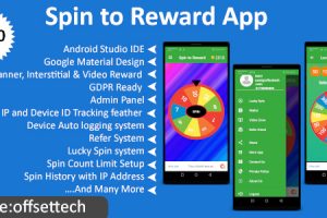 Android Spin Game App with Reward Points