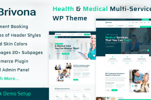 Brivona - Medical, Health and Hospital WordPress Theme
