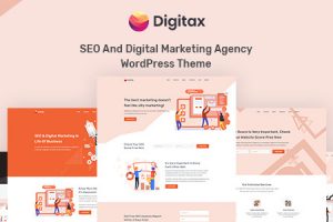 Digitax - SEO & Digital Marketing Agency WordPress Theme