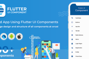 Flutter UI Component - Build App Using Material Design UI Kit