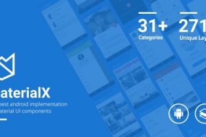MaterialX - Android Material Design UI Components 2.3