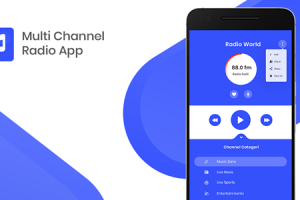 Multi Channel Streaming Radio with Dynamic Backend