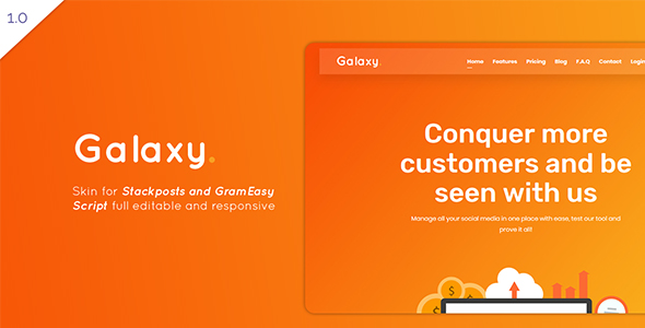 Galaxy – Theme for Stackposts and GramEasy