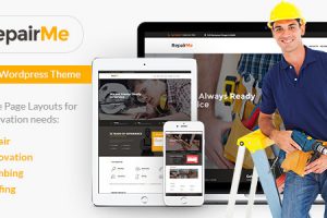 RepairMe - A Vibrant Construction & Renovation WordPress Theme