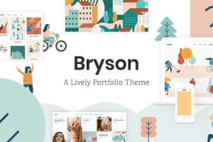 Bryson - Illustration and Design Portfolio Theme