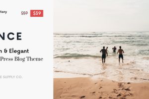 Once - Clean & Elegant WordPress Blog Theme