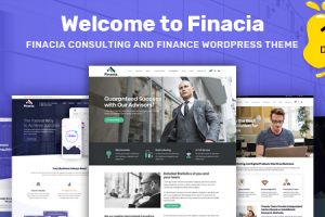 Finacia - Finance & Business WordPress Theme