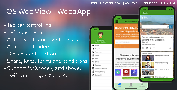 IOS WebView - Web2App | Admob