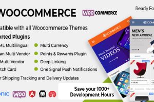 Ionic Woocommerce - Universal iOS & Android Ecommerce / Store Full Mobile App