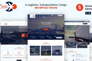 Logzee | Logistics, Transportation, Cargo WordPress Theme