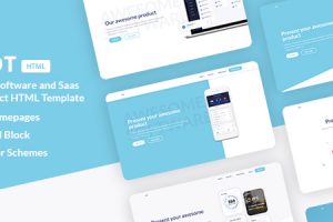 Dot - App, Software and SaaS Product HTML Template