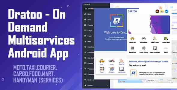 Dratoo - On Demand Multiservices Android App