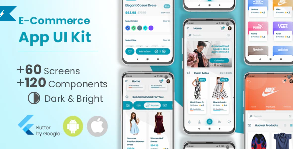E-Commerce Flutter App UI Kit