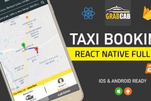 GrabCab React Native Taxi Booking Full App