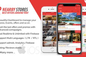 NearbyStores iOS - Offers, Events & Chat Realtime + Firebase 1.7
