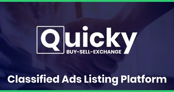 Quicky - Classified Ads Listing Platform