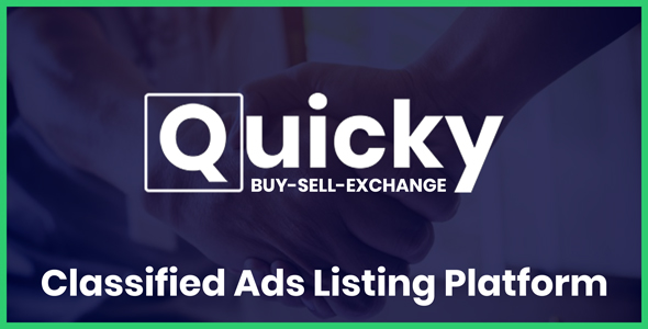 Quicky - Classified Ads Listing Platform
