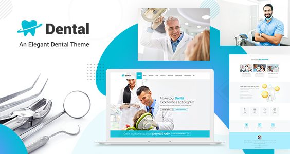 Dental - Dentist Doctor WordPress Theme