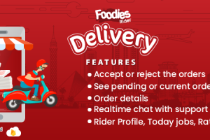 Foodies - Android Delivery Boy Mobile App