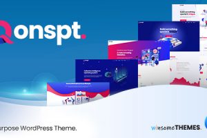 Qonspt - Isometric MultiPurpose WordPress Theme