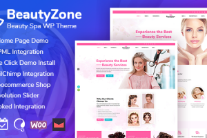 BeautyZone: Beauty Spa Salon WordPress Theme
