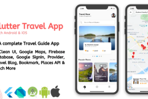 Flutter Travel App UI Kit Template