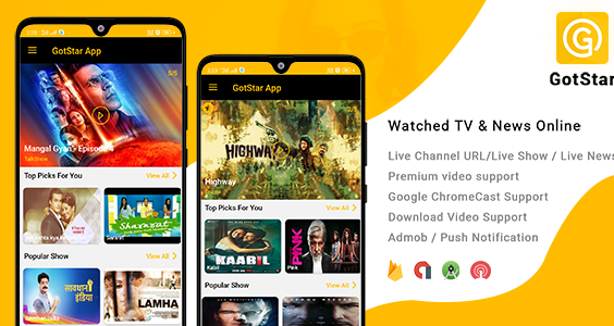 GotStar - Live Streaming / Live TV - Watch TV Shows, Movies, Live Cricket Matches & News Online