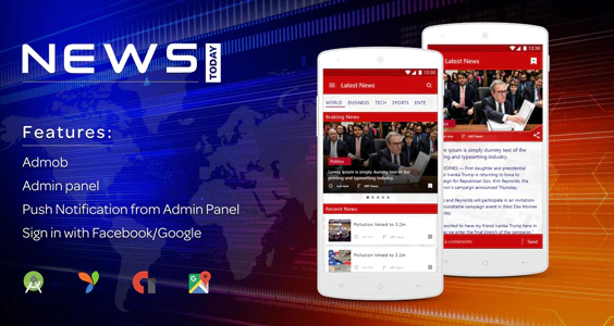 Newstoday - A news android app
