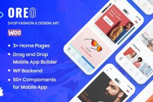 Oreo Fashion - Full React Native App for Woocommerce