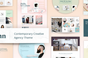 Sånn - Contemporary Creative Agency Theme