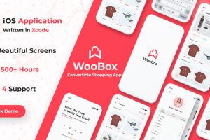 WooBox - Native iOS App Swift 4 for WooCommerce