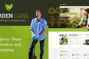 Garden Care - Gardening and Landscaping WordPress Theme