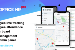 Office HR Pro (Live Employee Tracking app + Web Admin Panel)