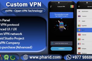 Custom VPN - eVPN | OpenVPN, Admin Panel, RestAPI