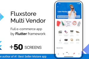 Fluxstore Multi Vendor E-commerce Full App