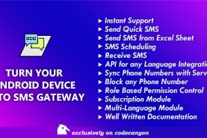 Mobile SMS Gateway - Turn Your Android Device into SMS Gateway