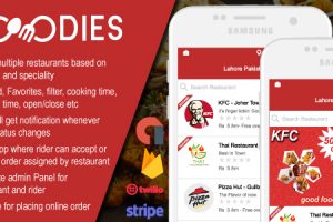 Restaurant Food Delivery & Ordering System With Delivery Boy - iOS